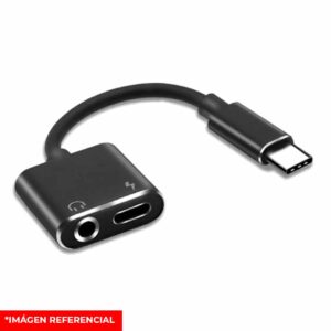 ADAPTADOR 2 EN 1 TIPO C – C + AUX1