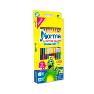 COLORES NRM DOBLE PUNTA 13 PCS