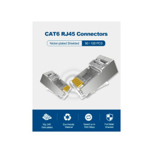 CONECTOR RJ45 (100 UNIDADES)