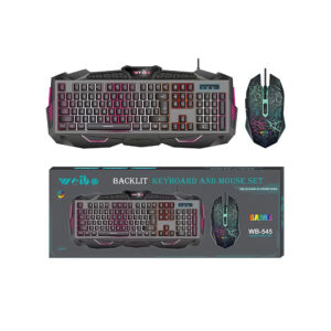 KIT TECLADO + MOUSE WEIBO WB-545