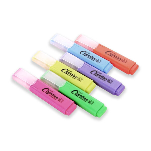 RESALTADORES COLOR PASTEL 6 PCS