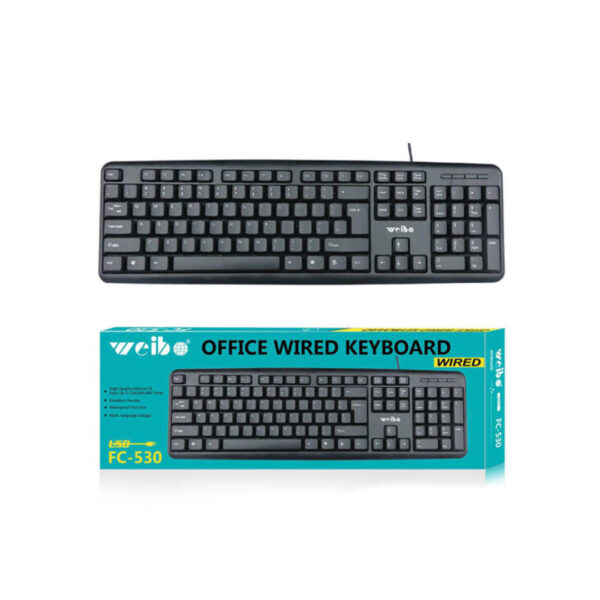 TECLADO WEIBO FC-530